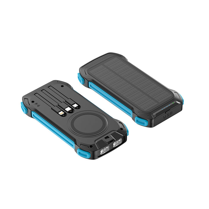 Solar-powered power bank Bowlift