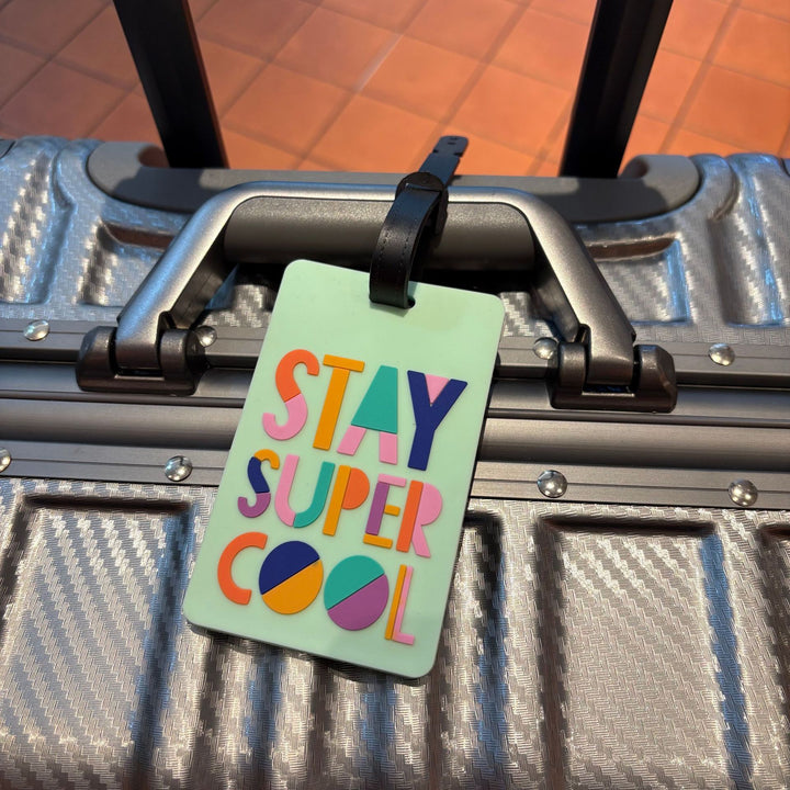 Stylish Silicone Travel Luggage Tag Bowlift