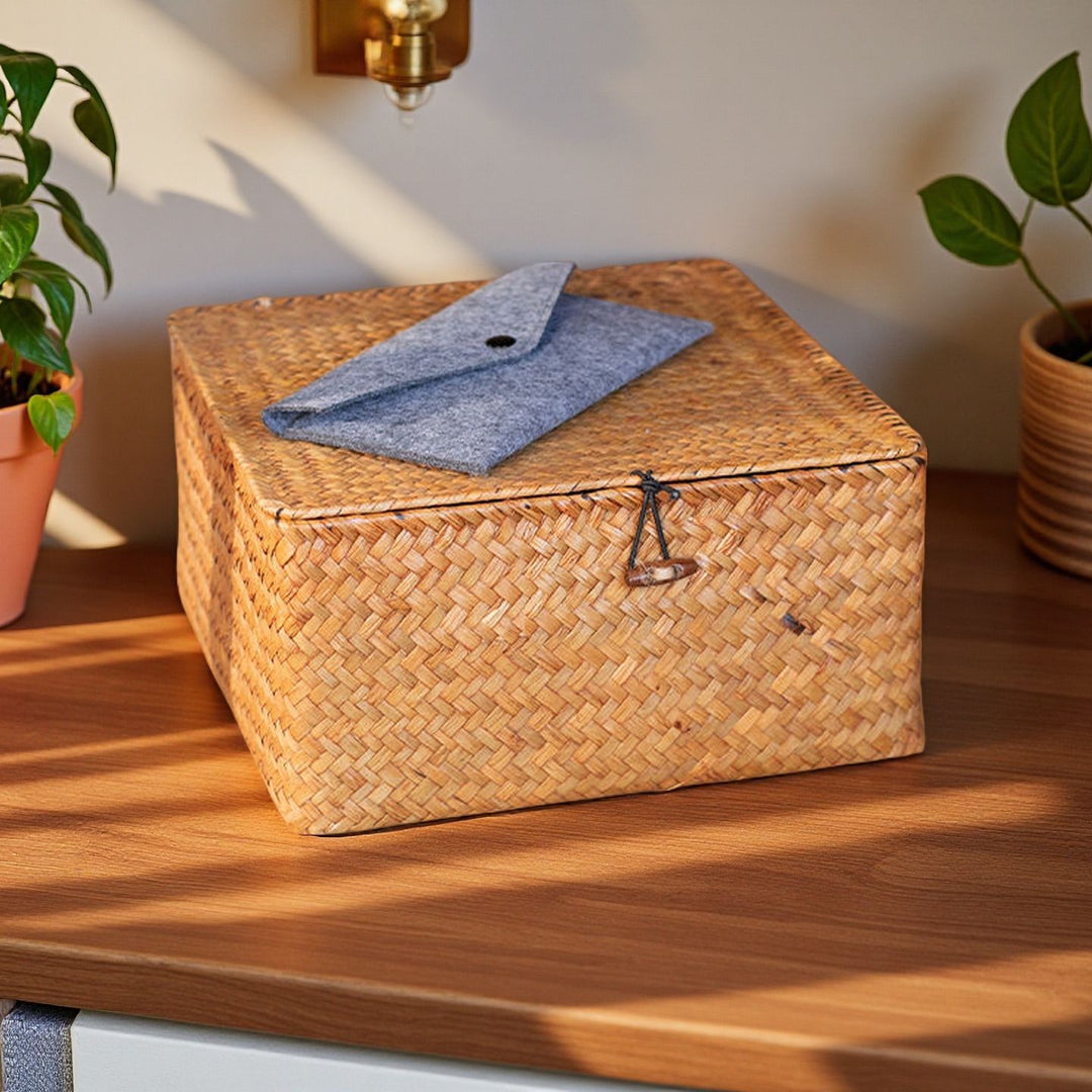 Women Handmade Basket Bag Bowlift