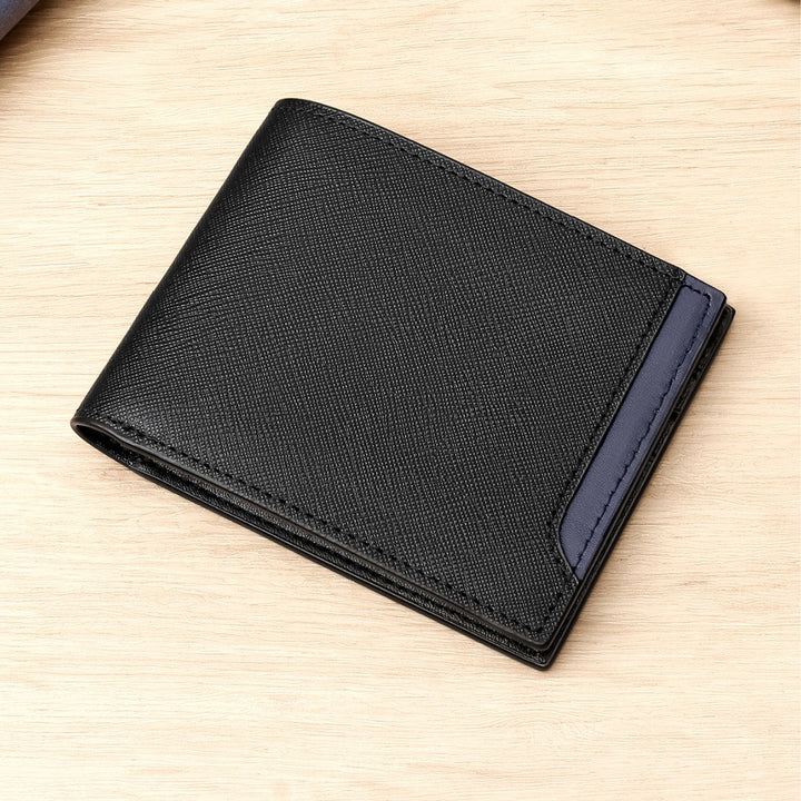 Textured Leather Card Wallet Bowlift