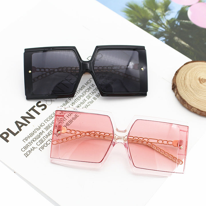Women's elegant oversized sunglasses with square frame Bowlift
