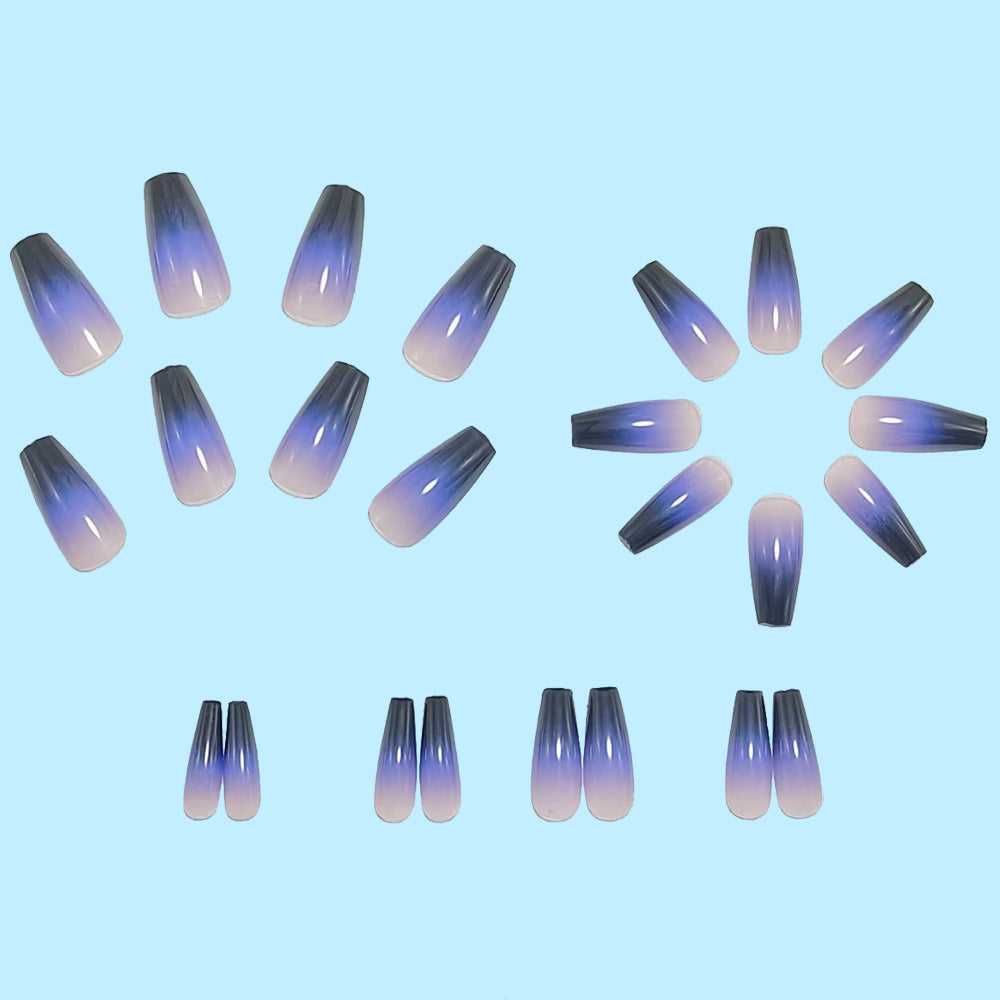 Fashionable artificial nails in elegant ombre design Bowlift