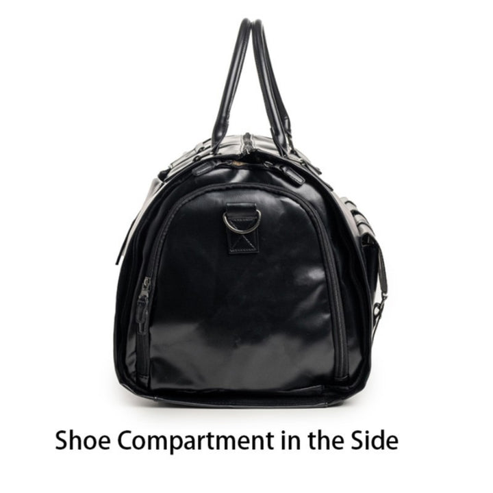 Elegant Travel Bag with Integrated Suit Compartment Bowlift
