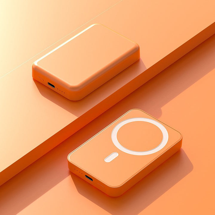 Portable induction power bank with integrated cable management Bowlift
