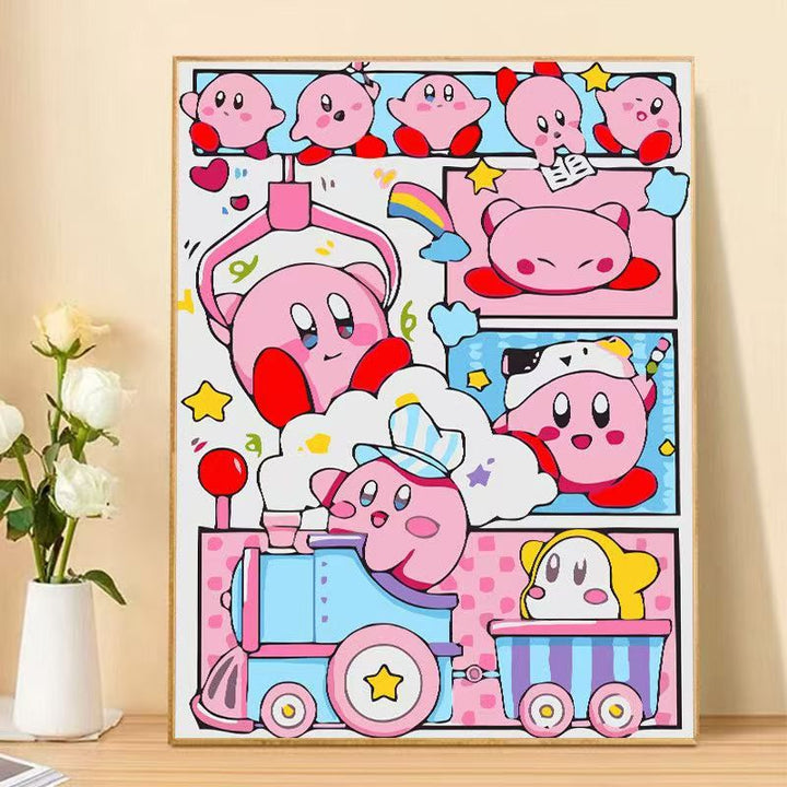 Cute Cartoon Character Art Print Bowlift
