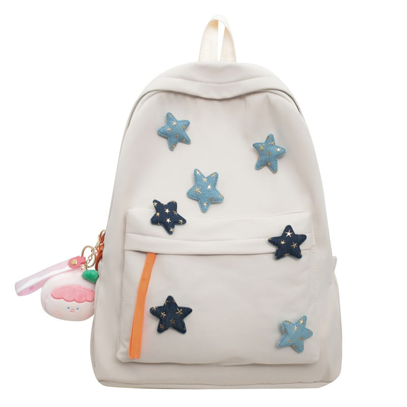 Playful Embellished Backpack Bowlift