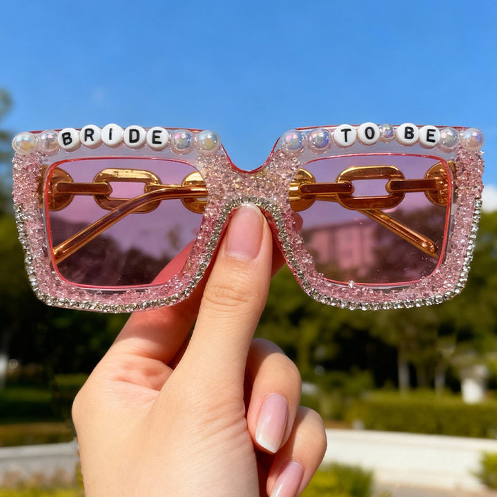 Decorative Bridal Theme Sunglasses Bowlift