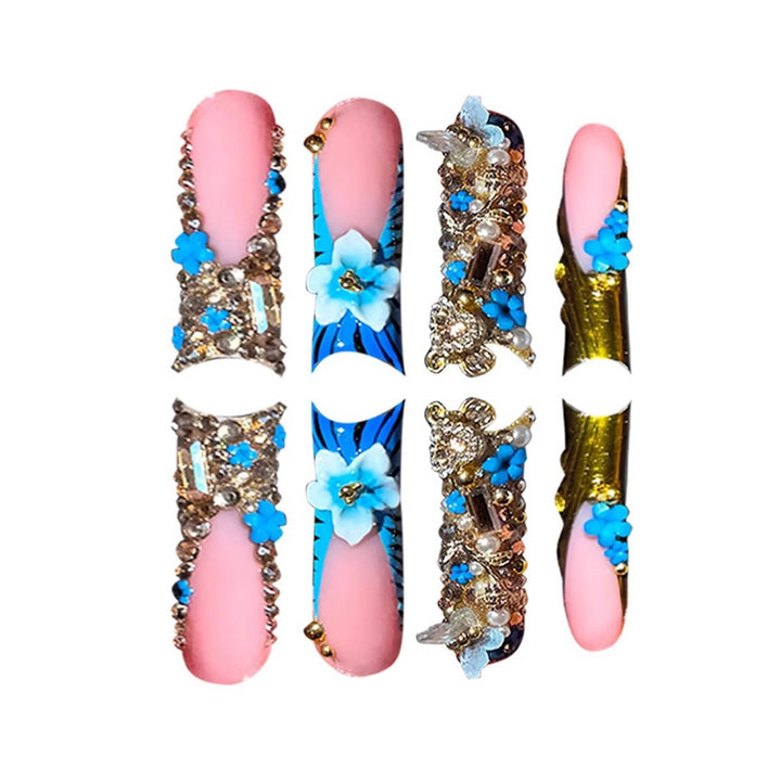 Decorative Acrylic Nail Extensions Bowlift