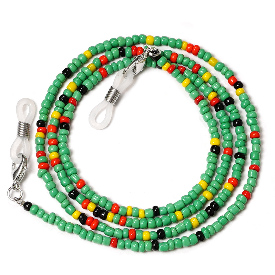 Multi-Pattern Beaded Eyewear Strap Bowlift