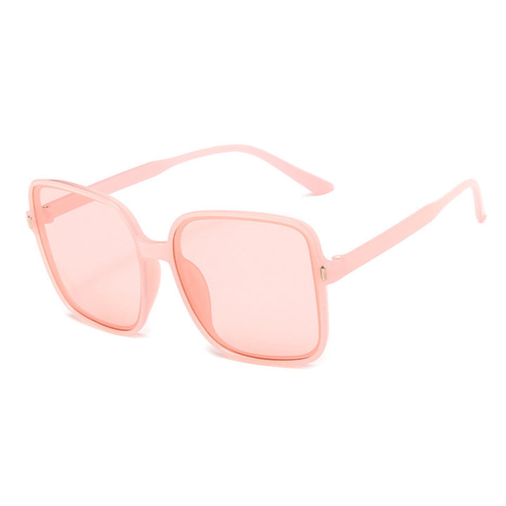 Women's large square sunglasses with bold pattern Bowlift