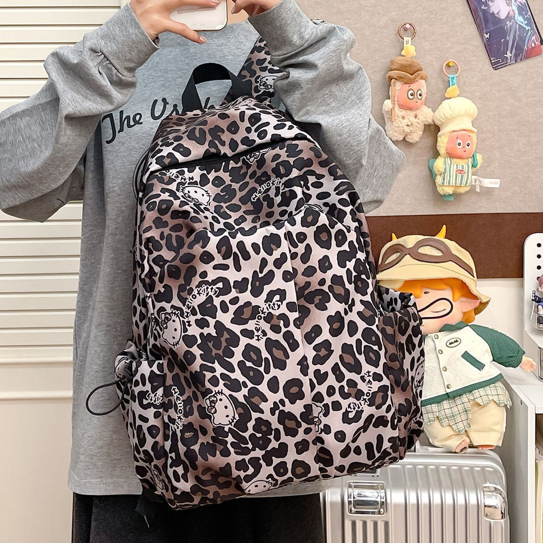 Animal Print Backpack