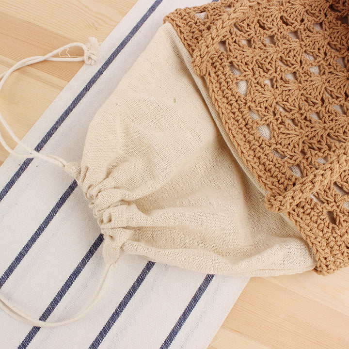 Handcrafted Macrame Tote Bag Bowlift