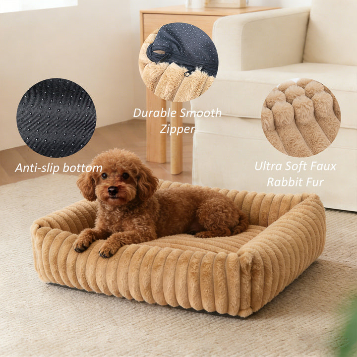 Plush Supportive dog Cushion