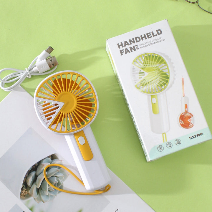 Ladies portable hand fan with ergonomic design and USB charging option Bowlift