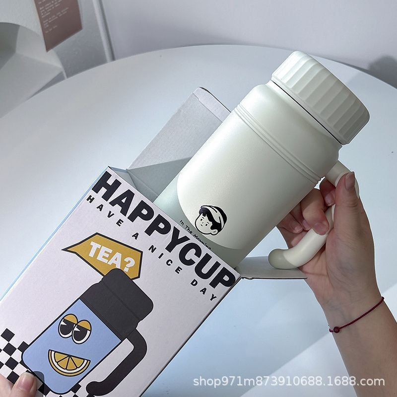 Ladies' Insulated Carafe with Practical Handle Bowlift