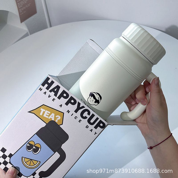 Ladies' Insulated Carafe with Practical Handle Bowlift