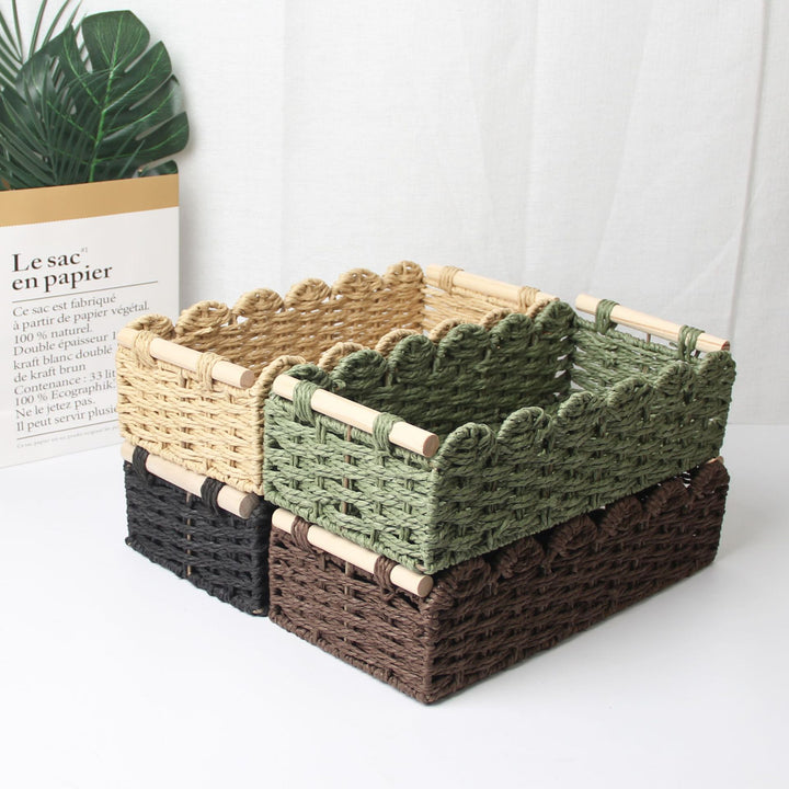 Woven Decorative Storage Tray