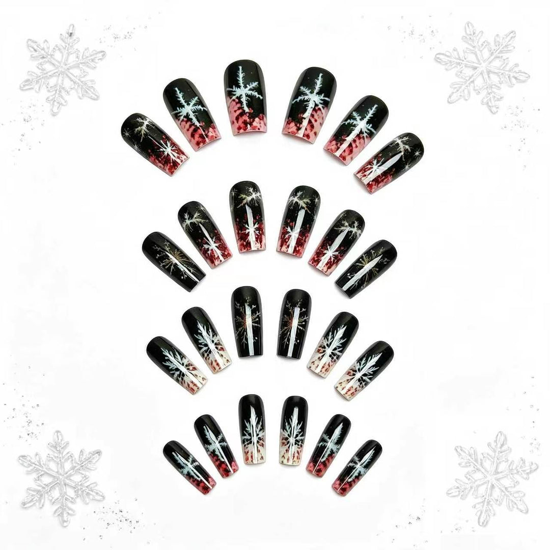 Winter-Themed Long-Lasting Nail Art Bowlift