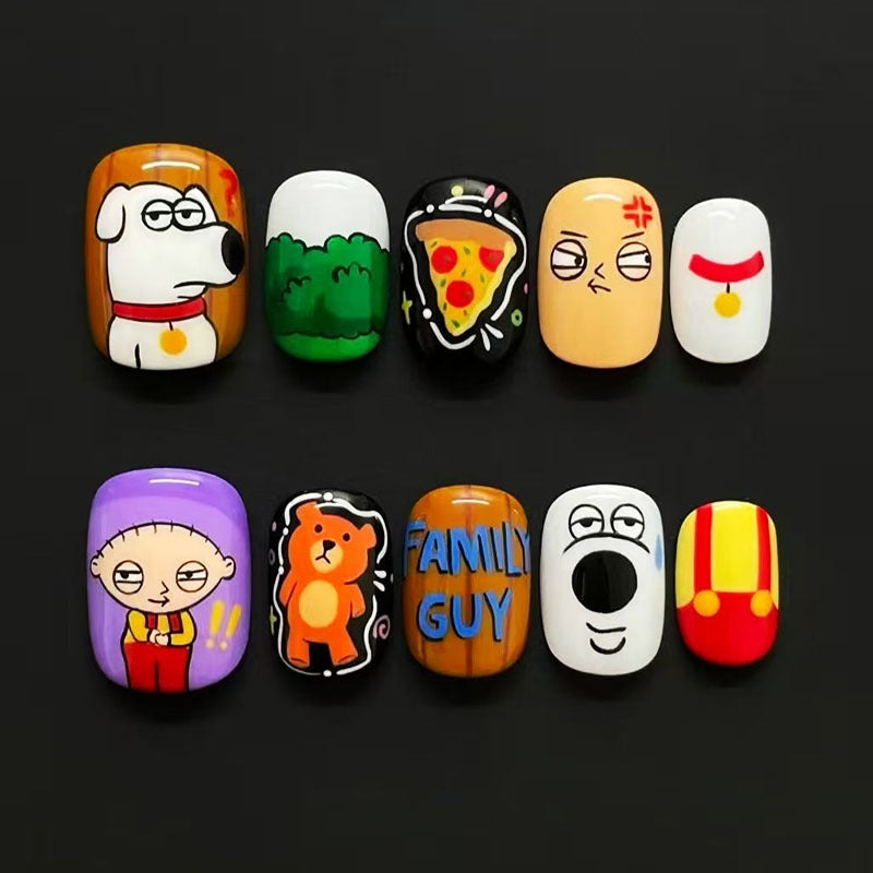 Playful Artistic Nail Art Design Set Bowlift