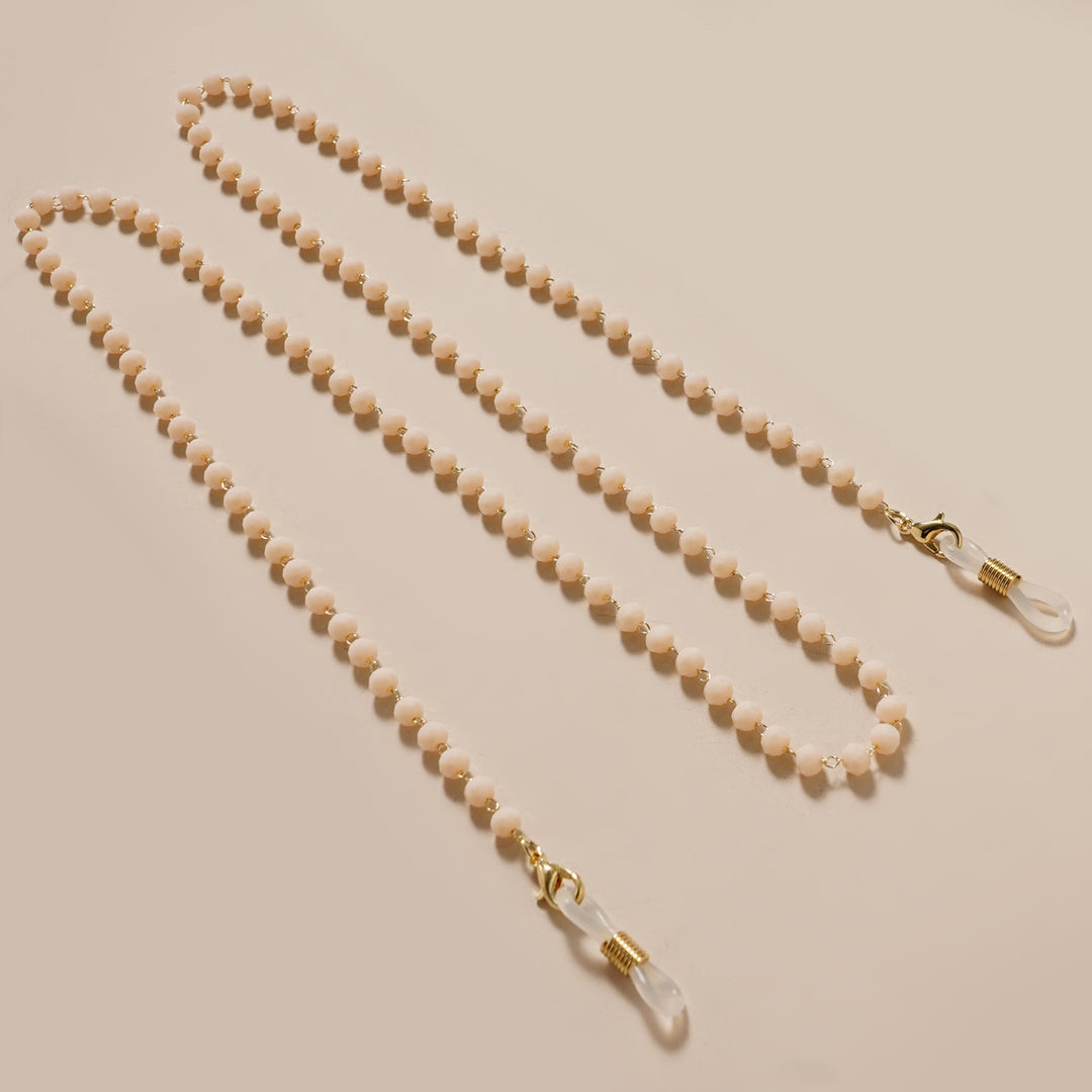 Chic Beaded Eyewear Chain Bowlift