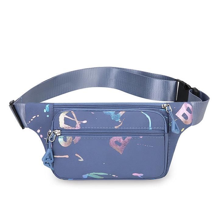 Trendy Graphic Design Waist Bag Bowlift