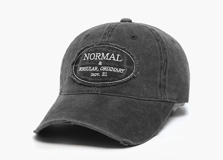 Men's Casual Distressed Baseball Cap Bowlift