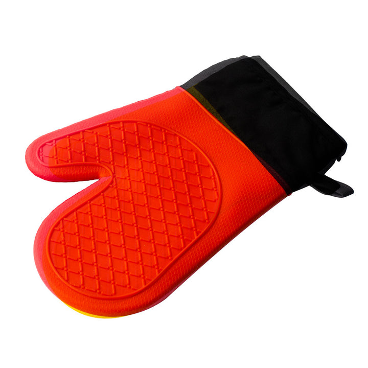 Heat-resistant silicone oven gloves with ergonomic design Bowlift