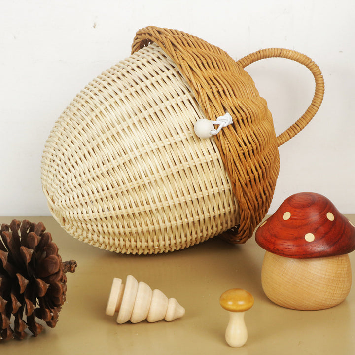 Playful storage basket in house design Bowlift