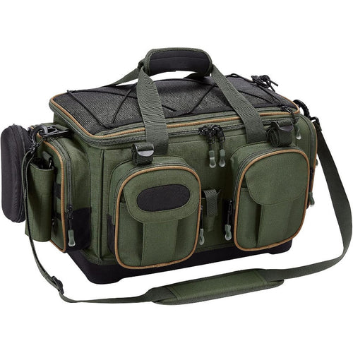 Multi-Compartment Fishing Gear Organizer Bag Bowlift