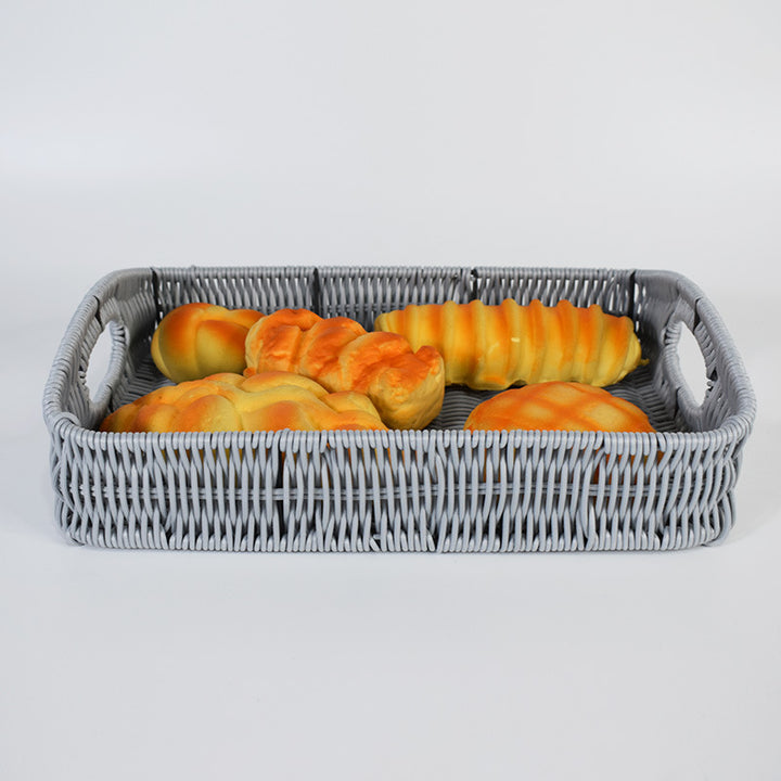 Stacking Woven Storage Trays Bowlift