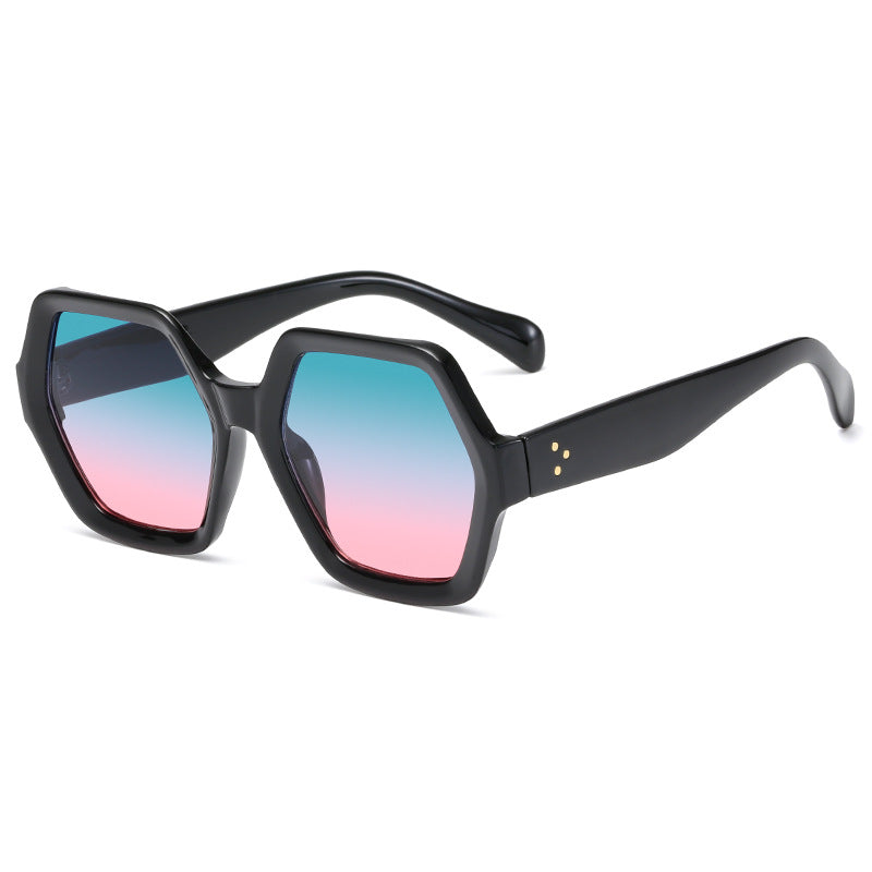 Women's geometric reading glasses in striking honeycomb frame design Bowlift