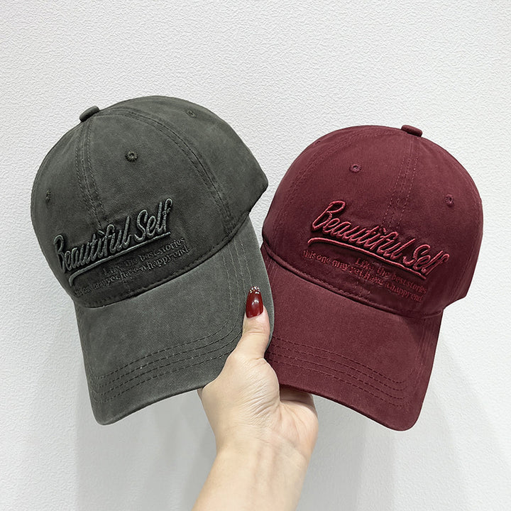 Women's Trendy Embroidered Cap Bowlift