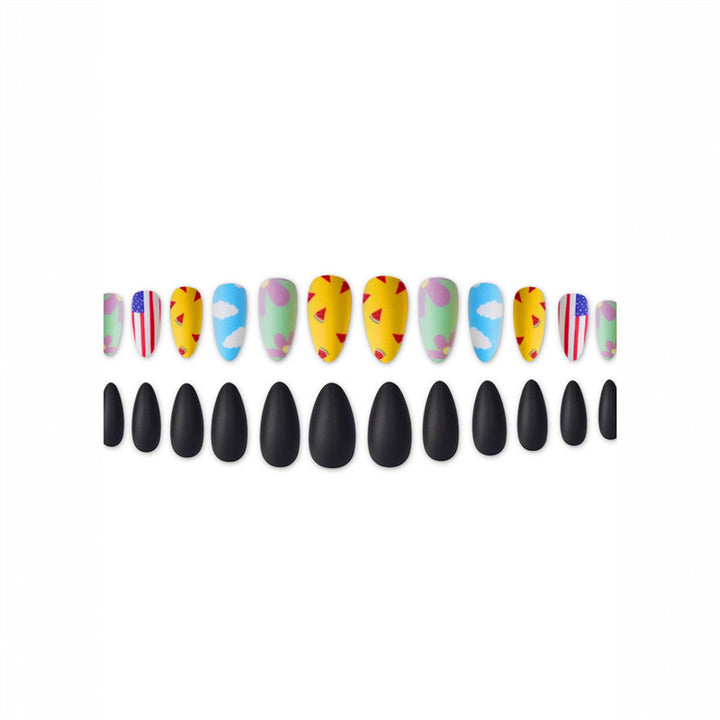 Creative Thematic Press-On Nail Set Bowlift
