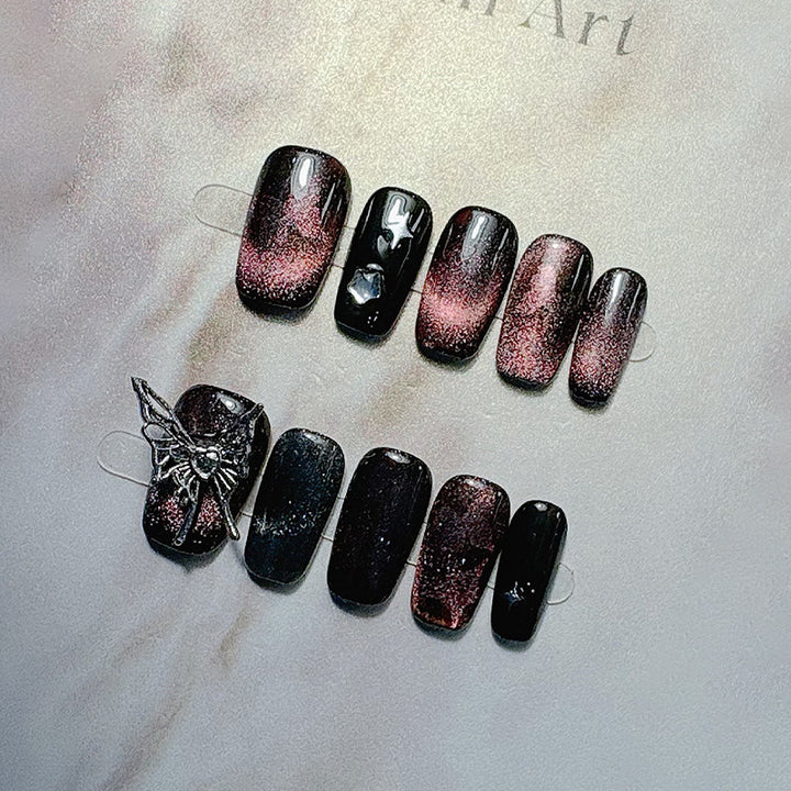 Decorative Press-On Nails Bowlift