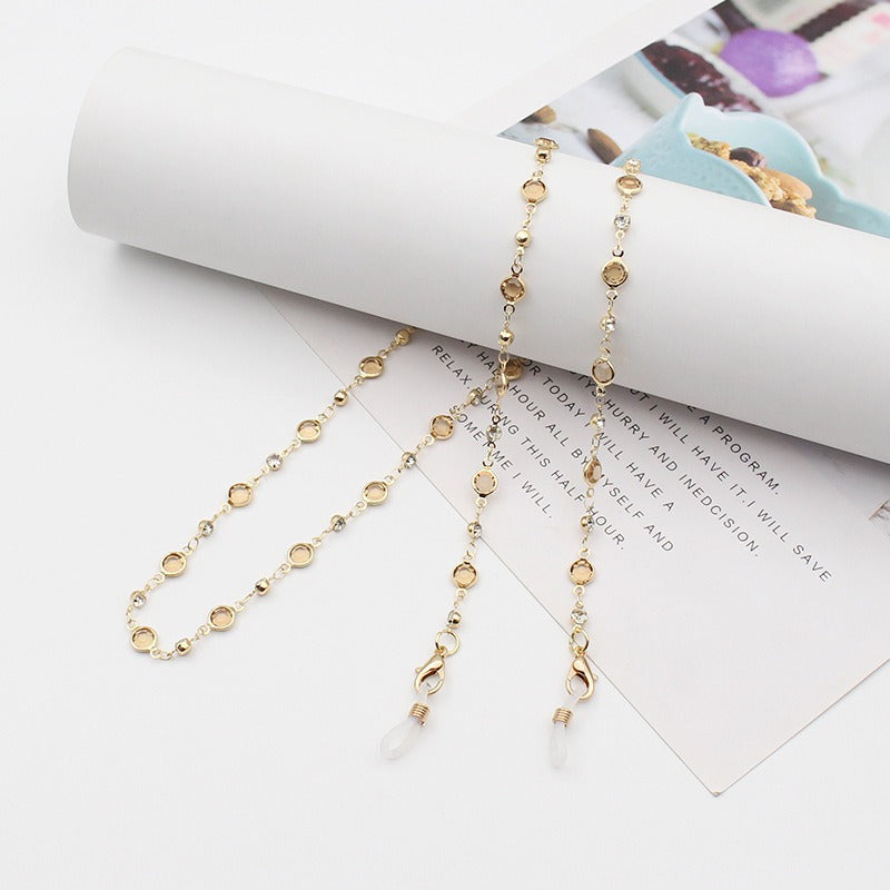 Elegant Crystal-Embellished Eyewear Chain Bowlift 1788159829
