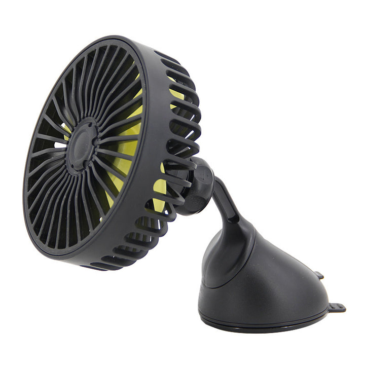 Adjustable Dual-Head Car Ventilation Fan Bowlift