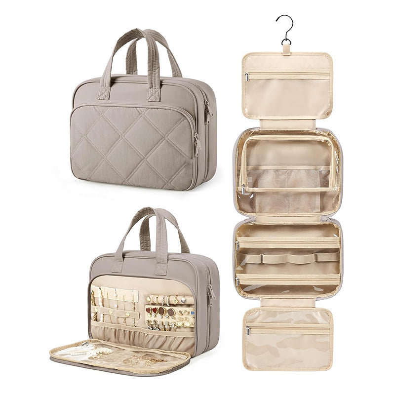 Jewelry Organizer Bag with Practical Inserts Bowlift