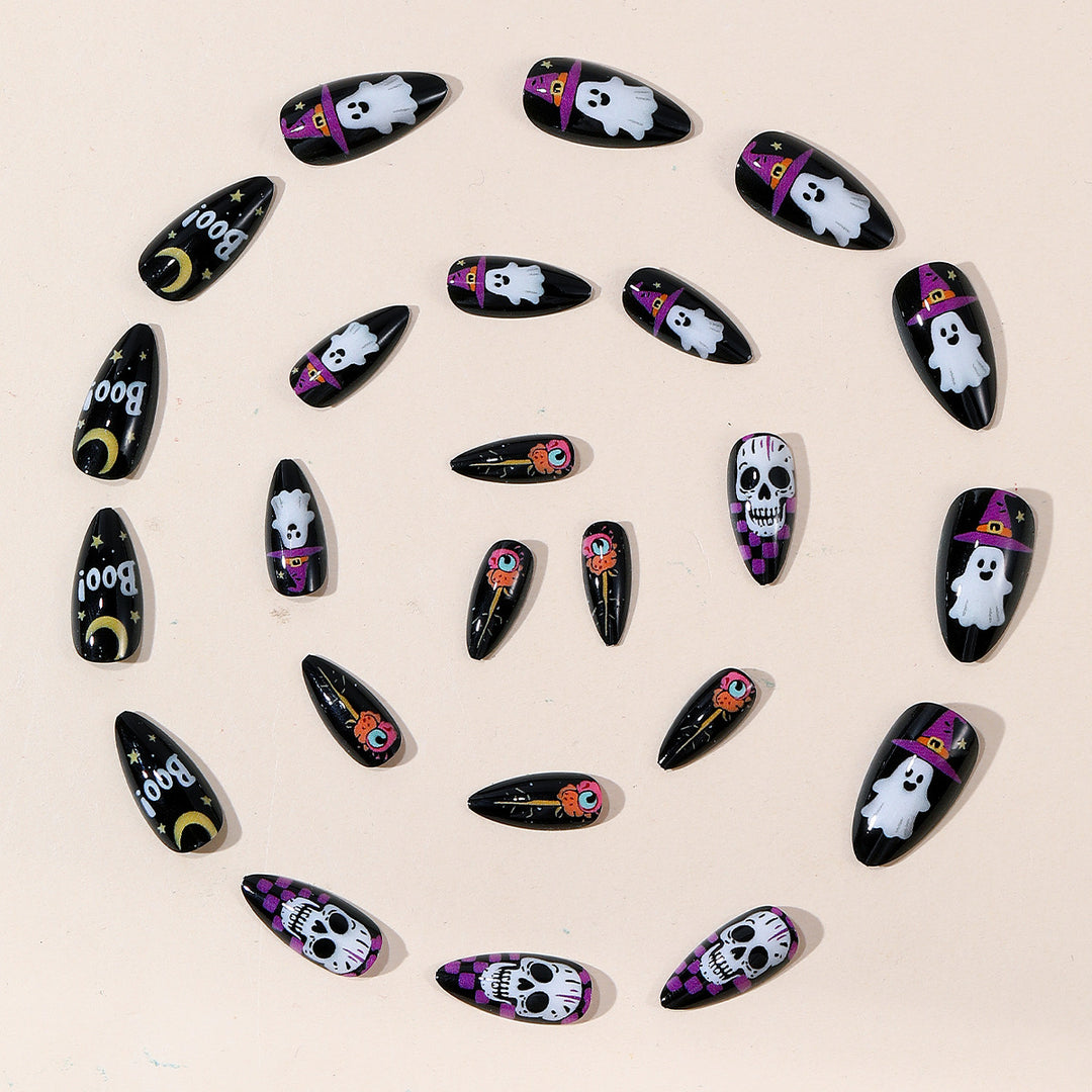 Gothic Halloween Nail Art Set Bowlift