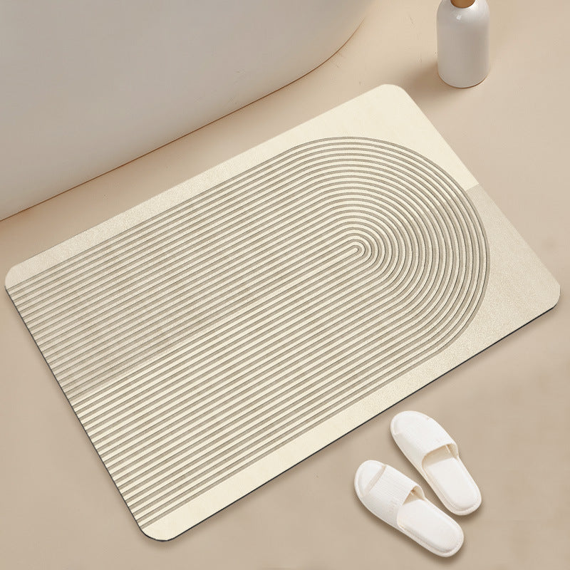 Unisex Stylish Geometric Pattern Bath Mat Bowlift