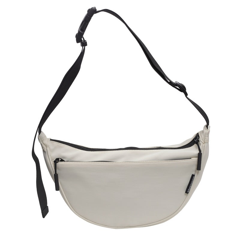 Shoulder bag with adjustable strap and multiple compartments Bowlift