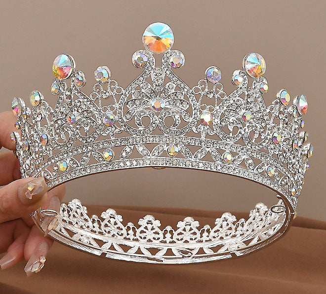 Ladies magnificent crystal crown Bowlift