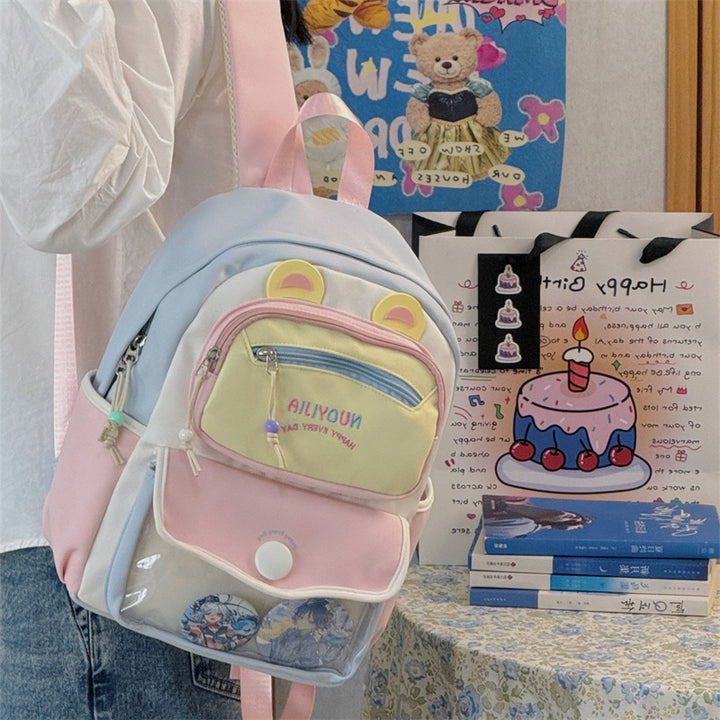 Cute Cartoon Character Backpack Bowlift