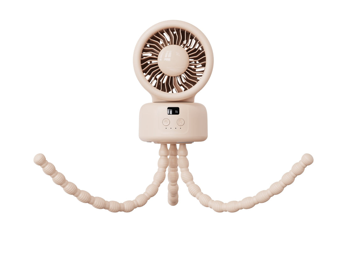 Ladies Portable Flexi-Fan with multiple adjustable wind levels Bowlift