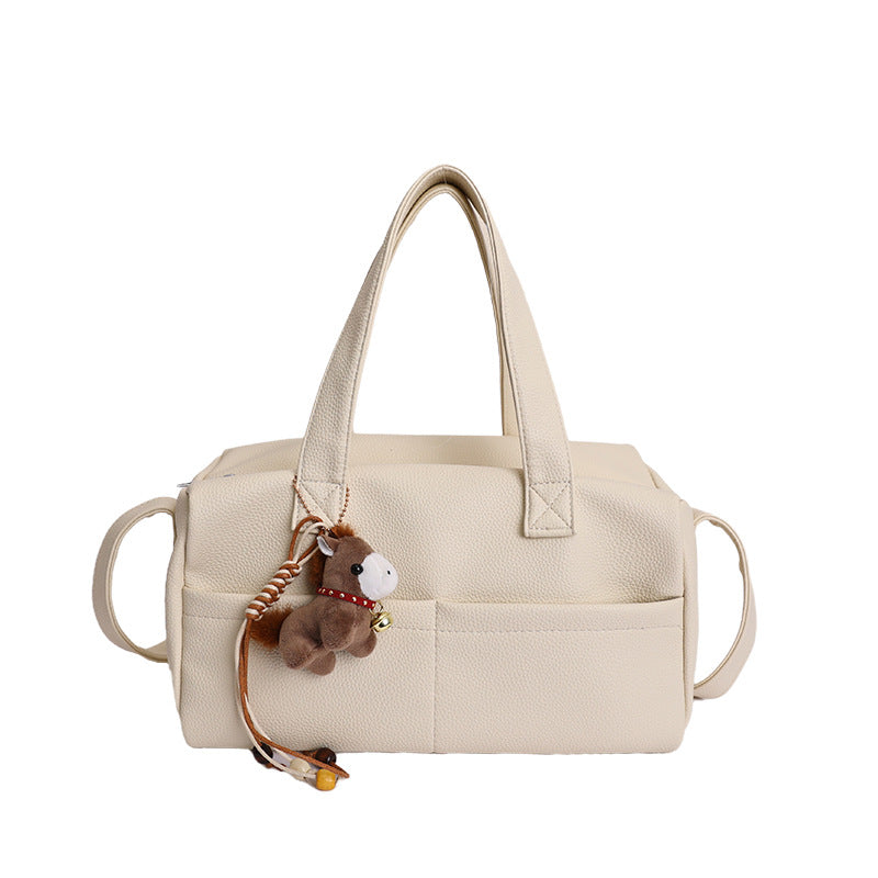 WoVersatile Leather Mini Handheld Bag Bowlift