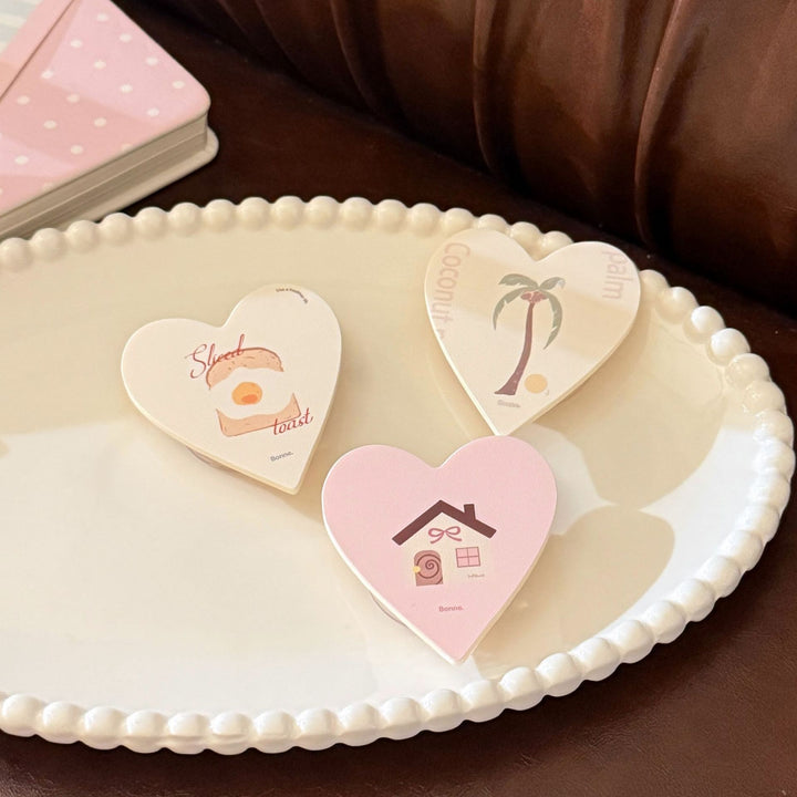 Heart-shaped Notepad Bowlift