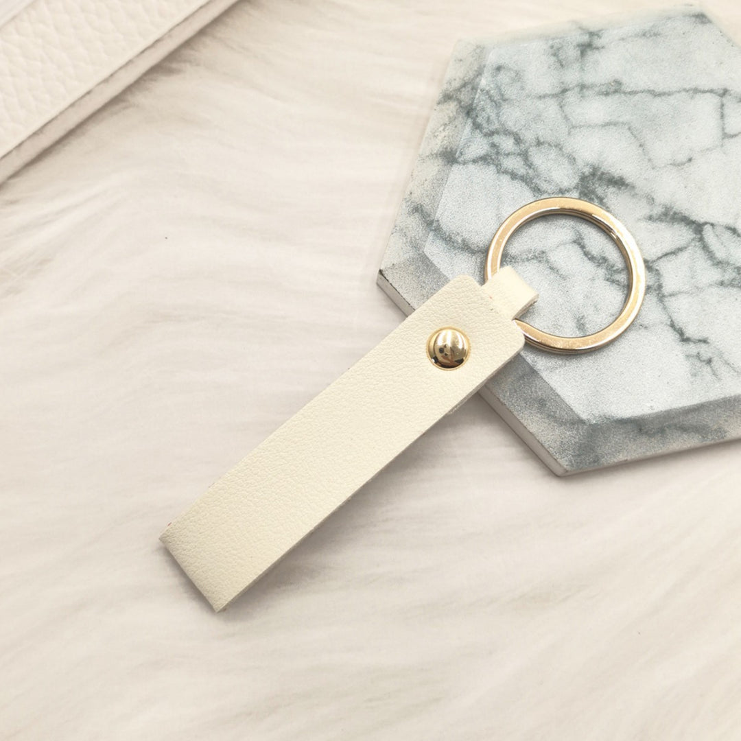 Unisex keychain made of high-quality artificial leather with stylish design Bowlift