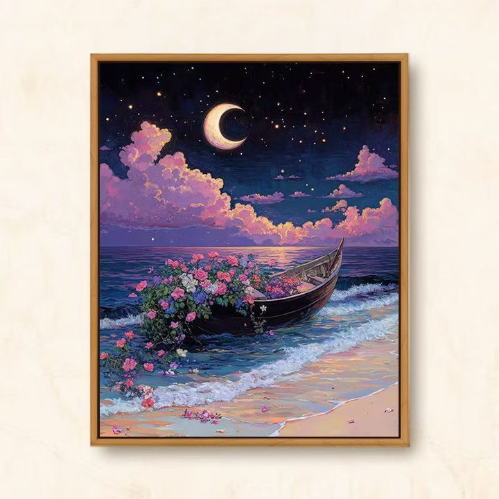Enchanting Coastal Fantasy Wall Art Bowlift
