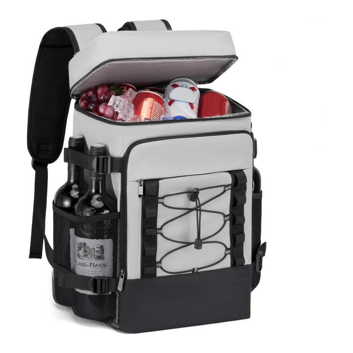 Cool backpack with insulated compartments and bottle holders Bowlift