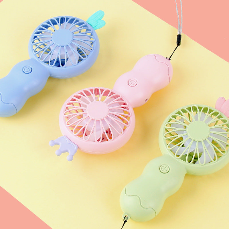 Mini Portable Animal-Themed Handheld Cooling Fan Bowlift