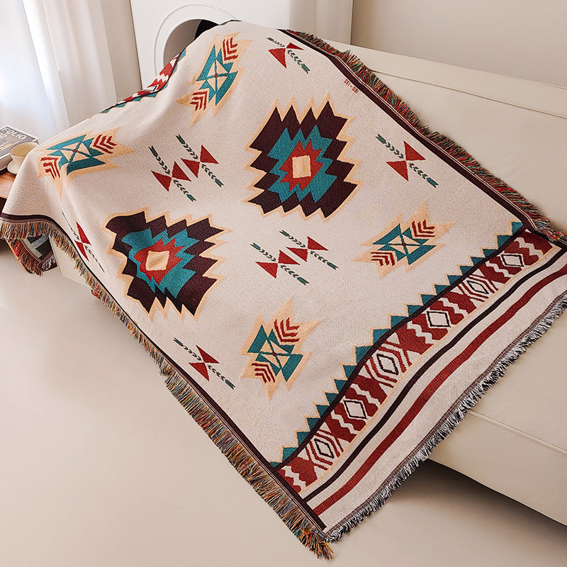Whimsical Artistic Tapestry Throw Blanket